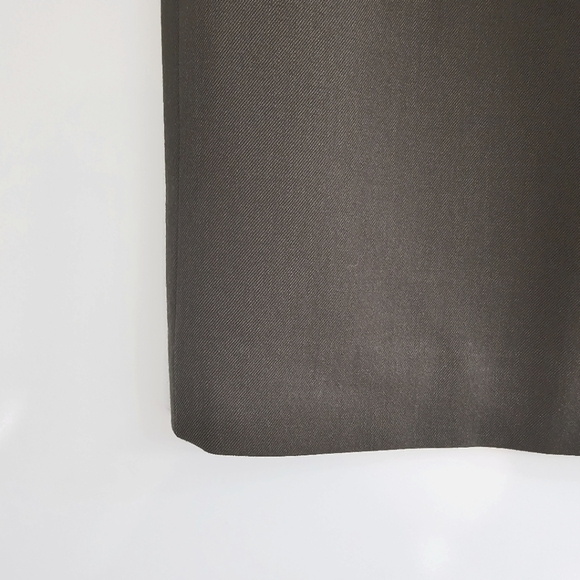 Vintage Pappagallo 100% Worsted Wool Pencil Skirt, Made in USA Green Size Large - Picture 3 of 8